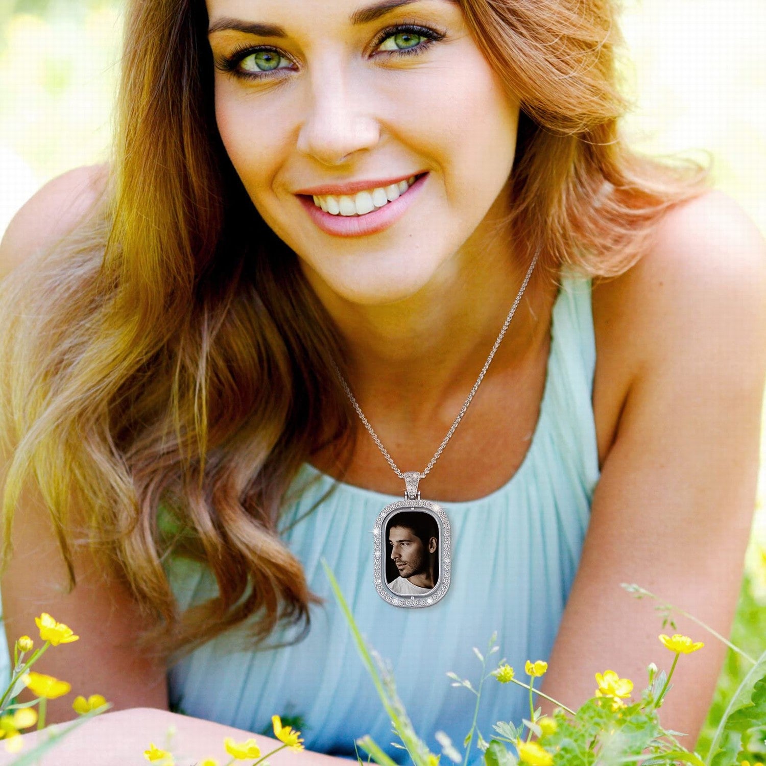 925 Sterling Silver Initial Necklaces 26 Letter with Rose Heart - 18 Inch Chain