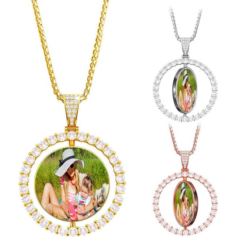 925 Sterling Silver Personalized Name Necklace with Birthstone Heart Custom Made with Any Name